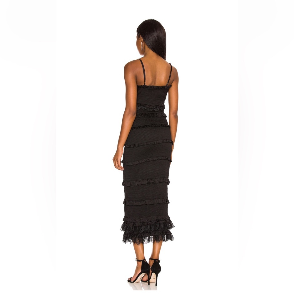 V. Chapman Narcisse Dress in Black. Size 00. Worn three times - Picture 3 of 3